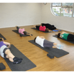 Pilates class on mats in Wishart