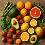 Brisbane spring foods for energy and immunity – citrus, strawberries, greens, avocado, mango